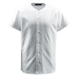 デサント(DESCENTE) ジュニアフルオープンシャツ (野球) JDB1011 Sホワイト 130