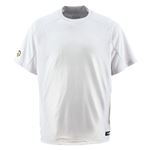 デサント(DESCENTE) ジュニアベースボールシャツ(Tネック) (野球) JDB200 Sホワイト 130