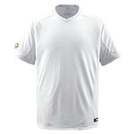 デサント(DESCENTE) ジュニアベースボールシャツ(Vネック) (野球) JDB202 Sホワイト 150