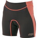 AQA（アクア） シーラックス ウエットパンツ レディース KW4489 マットブラック×ピンクL