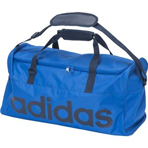 adidas（アディダス） リニアチームバッグ M BFP15 ブルー×ブルー×カレッジネイビー サイズ：M - 拡大画像