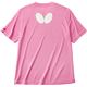 バタフライ（Butterfly） 男女兼用Tシャツ キュービック・Tシャツ 45070 ピンク L - 縮小画像2