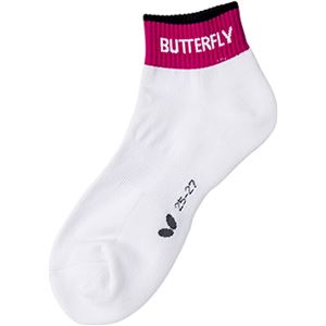バタフライ（Butterfly） 卓球ソックス アルシェム・ソックス 92010 ピンク L - 拡大画像