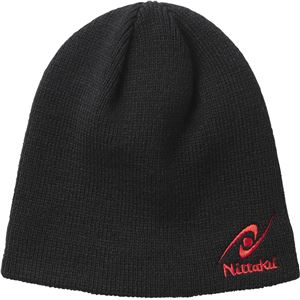 ニッタク（Nittaku） ニット帽 NL9203 ブラック - 拡大画像