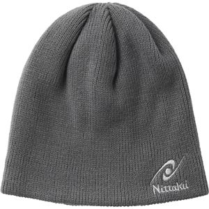 ニッタク（Nittaku） ニット帽 NL9203 グレー - 拡大画像