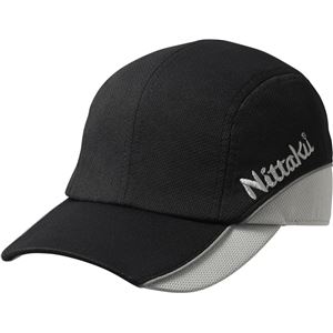 ニッタク（Nittaku） ジェットキャップ NL9204 ブラック - 拡大画像