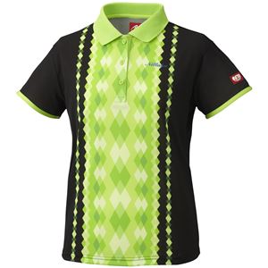 ニッタク(Nittaku) 女子用卓球ユニフォーム ダイヤシャツ NW2169 ライトグリーン 2XO 商品画像