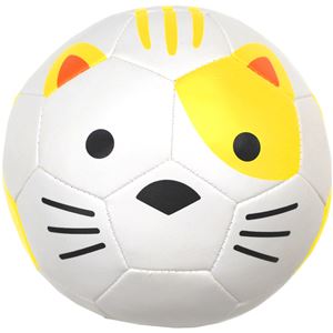SFIDA（スフィーダ） クッションボール Football Zoo Baby ネコ 1号球 - 拡大画像