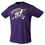 ヤサカ(Yasaka) 卓球アパレル NEO グラにゃんTシャツ(男女兼用) Y893 パープル