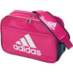 adidas（アディダス） エナメル ショルダー（M） カラー：ボールドピンク／カレッジネイビー