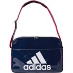 adidas（アディダス） エナメル ショルダー（L） カラー：カレッジネイビー／ボールドピンク