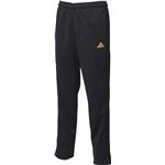 adidas（アディダス） ESSENTIALS 3ストライプス ジャージパンツ カラー：ブラック／ゴールドメット サイズ：J／L