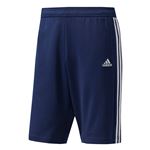 adidas（アディダス） ESSENTIALS ジャージハーフパンツ カラー：カレッジネイビー／カレッジネイビー／ホワイト サイズ：J／L