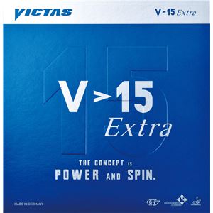 ヤマト卓球 VICTAS(ヴィクタス) 裏ソフトラバー V＞15 エキストラ 020461 ブラック 2