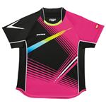 ヤマト卓球 VICTAS(ヴィクタス) 卓球アパレル V-SW028 Viscotecs ゲームシャツ(男女兼用) 031456 ピンク Mサイズ