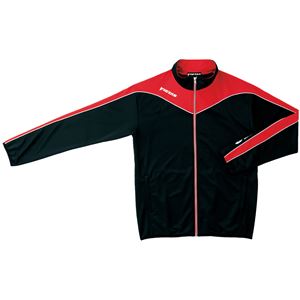 ヤマト卓球 VICTAS(ヴィクタス) トレーニングジャケット V-JJ012 033135 ブラック×レッド SSサイズ
