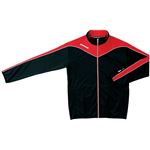 ヤマト卓球 VICTAS(ヴィクタス) トレーニングジャケット V-JJ012 033135 ブラック×レッド XXOサイズ