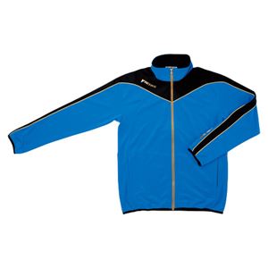 ヤマト卓球 VICTAS(ヴィクタス) トレーニングジャケット V-JJ012 033135 ブルー×ブラック SSサイズ