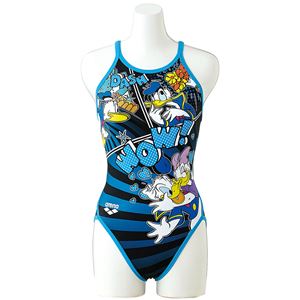 デサント ARENA(アリーナ) Disney スーパーフライバック DIS7351W ブラック・ブルー×ターコB×ブラック Oサイズ