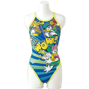 デサント ARENA(アリーナ) Disney スーパーフライバック DIS7351W ブルー×Kイエロー×ブラック Oサイズ