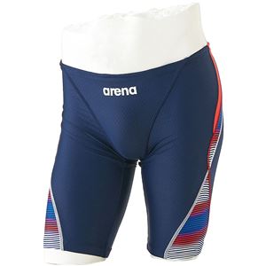 デサント ARENA(アリーナ) AQUA RACING マスターズSP FAR7565M ネイビー×トリコ×Bレッド Sサイズ