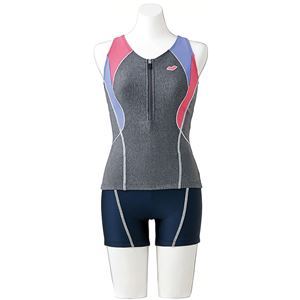 デサント ARENA(アリーナ) Water Exercise セパレス(差し込みフィットパッド) FLA7722W モクK×ネイビーN×ライラ×Fピンク Sサイズ
