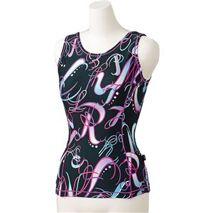 デサント ARENA(アリーナ) Water Exercise 大きめカラースナップ付きロングトップス(差し込みフィットパッド) FLA7739W グレイ Mサイズ