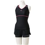 デサント ARENA(アリーナ) Body Cover アクアランスタイル(差し込みフィットパッド) FLA7748W ブラック×ブラック×ブラックホワイト×ピンクC×ブラック Oサイズ