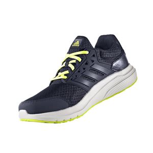 adidas（アディダス） ランニングシューズ BA8197 レジェンドインク×レジェンドインク×ソーラーイエロー 24.5cm