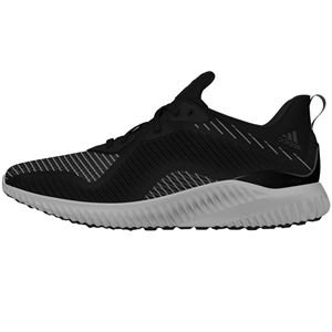 adidas（アディダス） ランニングシューズ BW1467 ユーティリティブラック×グレーワン×グレーフォア 24.5cm