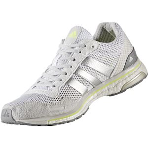 adidas（アディダス） ランニングシューズ BY2782 ランニングホワイト×シルバーメット×ソーラーイエロー 26cm