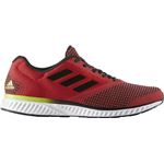 adidas（アディダス） ランニングシューズ CG4937 スカーレット×コアブラック×セミソーラーイエロー 24.5cm