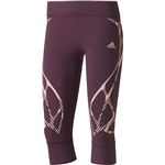 adidas（アディダス） adizero 3／4タイツW レッドナイト J／L BWR76