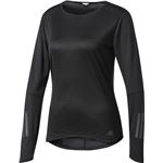 adidas（アディダス） RESPONSE 長袖Tシャツ W ブラック J／XS NDX89