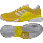 adidas（アディダス） Barricade 2017 AC（オールコート用） イーキューティーイエロー×ランニングホワイト×ブライトイエロー 23.5cm BY1623