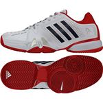 adidas（アディダス） novak pro AC（オールコート用） ランニングホワイト×カレッジネイビー×コアレッド 25cm CG3081