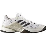 adidas（アディダス） Barricade 2017 boost AC（オールコート用） ランニングホワイト×ナイトメット×シルバーメット 25.5cm CG3089