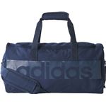 adidas（アディダス） リニアロゴチームバッグ（S） カレッジネイビー×カレッジネイビー×トレースブルー S BVB04