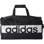 adidas（アディダス） リニアロゴチームバッグ（S） ブラック×ブラック×ホワイト S BVB04