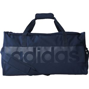 adidas(アディダス) リニアロゴチームバッグ(M) カレッジネイビー×カレッジネイビー×トレースブルー M BVB06 商品写真1