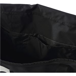 adidas(アディダス) リニアロゴチームバッグ(M) ブラック×ブラック×ホワイト M BVB06 商品写真2
