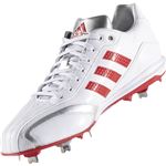 adidas（アディダス） アディピュアT3 LOW クリスタルホワイト×パワーレッド×シルバーメット 29cm AQ8223
