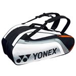 Yonex（ヨネックス） TOURNAMENT SERIES ラケットバック6 リュック付き（ラケット6本用） ブラック×ホワイト BAG1812R