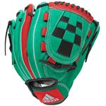 adidas(アディダス) Baseball KIDSグラブ BB ミニ DMT87 グリーンン×スカーレット LH