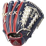 adidas(アディダス) Baseball 軟式カラーグラブ OF DUV02 ミステリーブルー×スカーレット RH