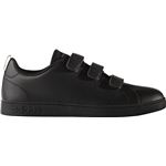 adidas(アディダス) NEO VALCLEAN2 CMF AW5212 コアブラック×コアブラック×オニキス 22.5cm