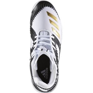 adidas(アディダス) バスケットボールシューズ SPG(スコアリング・ポイント・ガード) B49500 ランニングホワイト×ゴールドメット×コアブラック 28.5cm 商品写真2