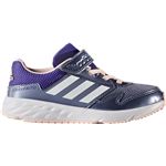 adidas(アディダス) ジュニアシューズ アディダスファイト EL K CP9745 スーパーパープル×ランニングホワイト×エナジーインク 17.0cm