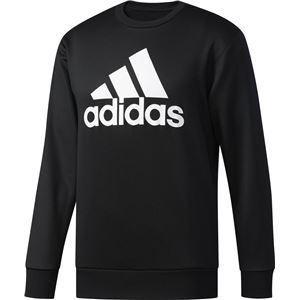 adidas(アディダス) M ESSENTIALS ライトクルーネックスウェット (裏毛) DJP50 ブラック J2XO