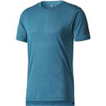 adidas(アディダス) M4T トレーニングメランジTシャツ DJU47 ミステリーブルー J/M